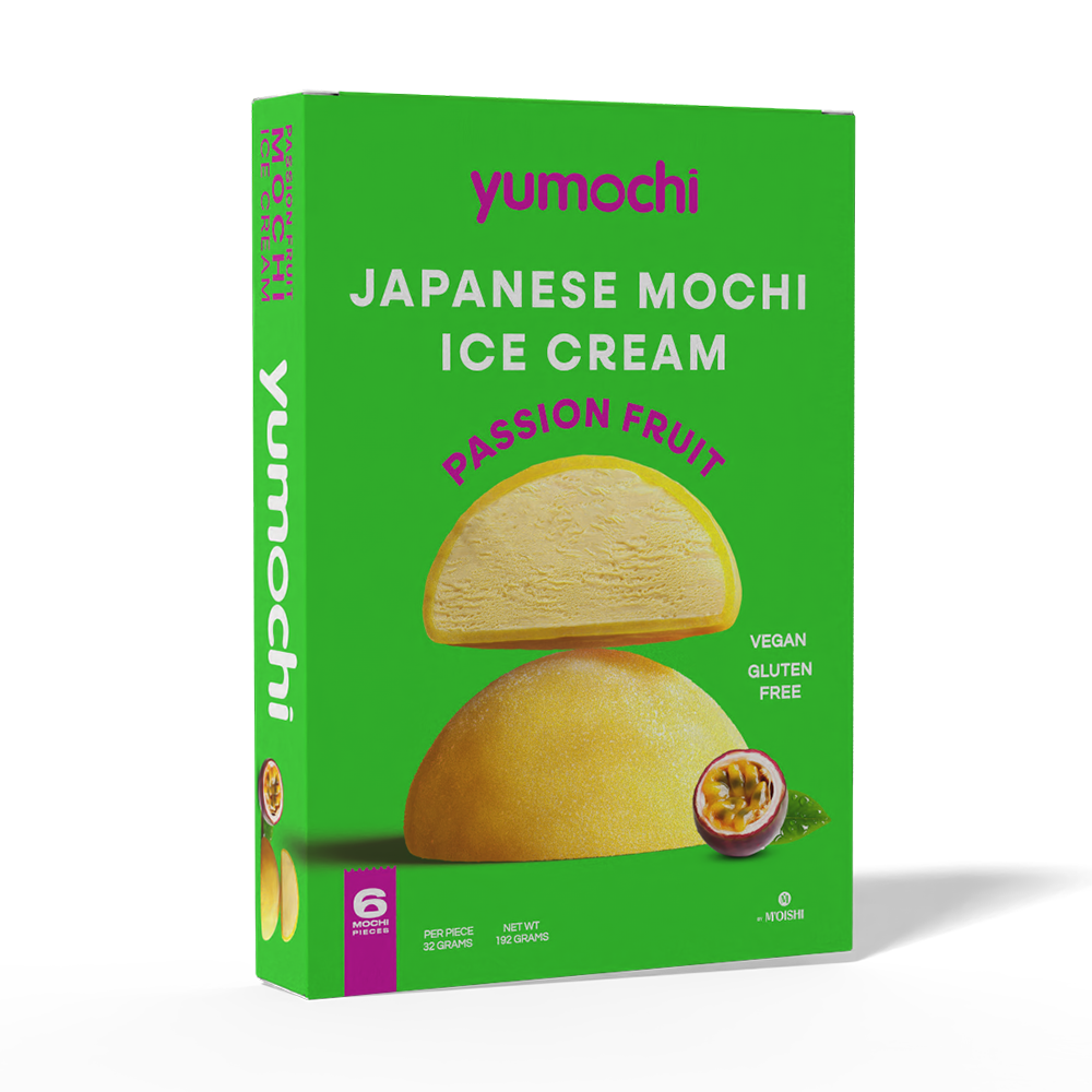 Passion Fruit Mochi  Ice Cream