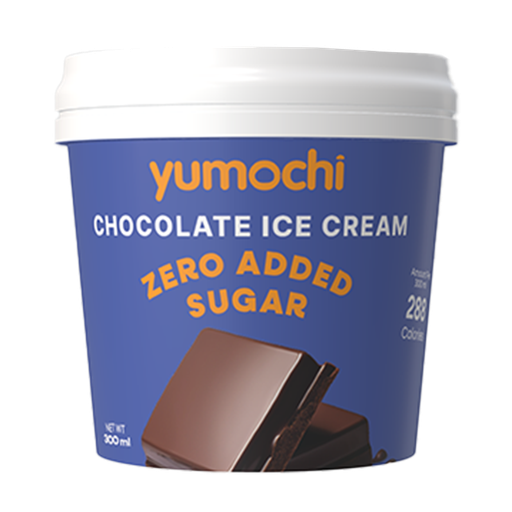 Chocolate Ice Cream ( Zero Added Sugar)