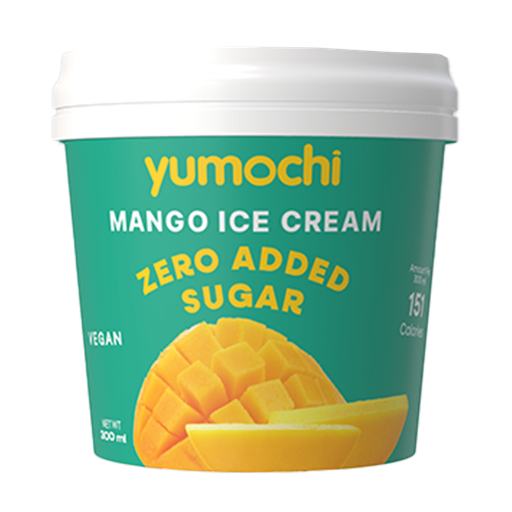 Mango Ice Cream ( Zero Added Sugar)