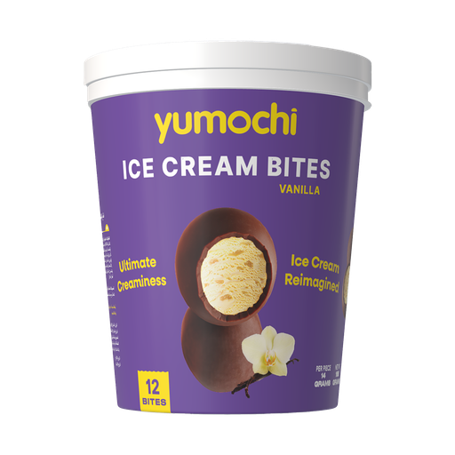 Chocolate Vanilla Ice Cream Bites